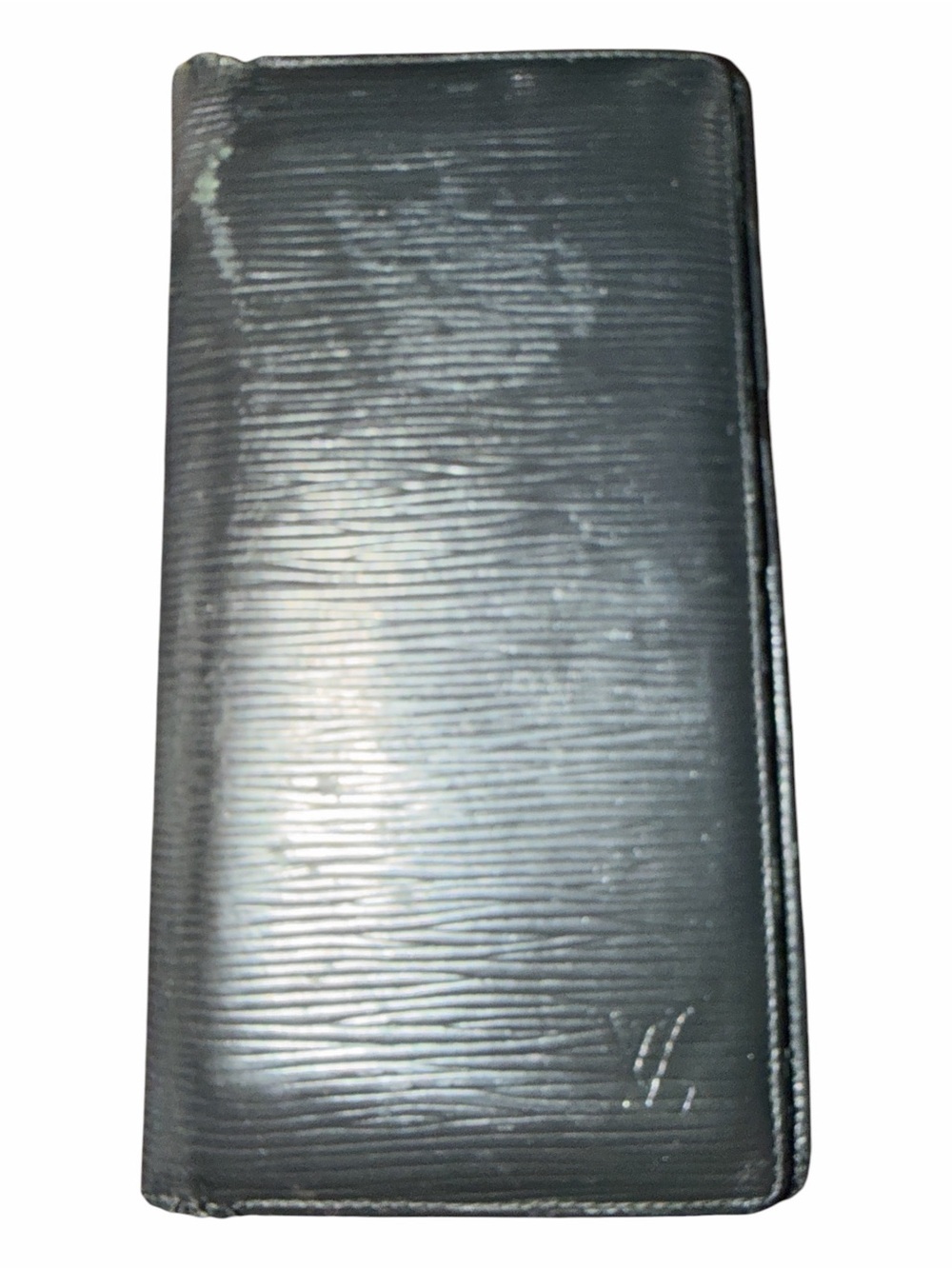 Louis Vuitton Epi Leather Brazza Long Wallet Noir Black